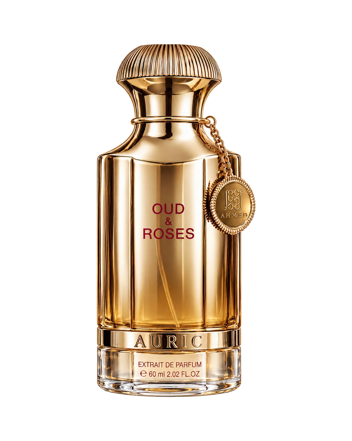 Ahmed Al Maghribi Oud & Roses Auric (60ml) - FragranceGems