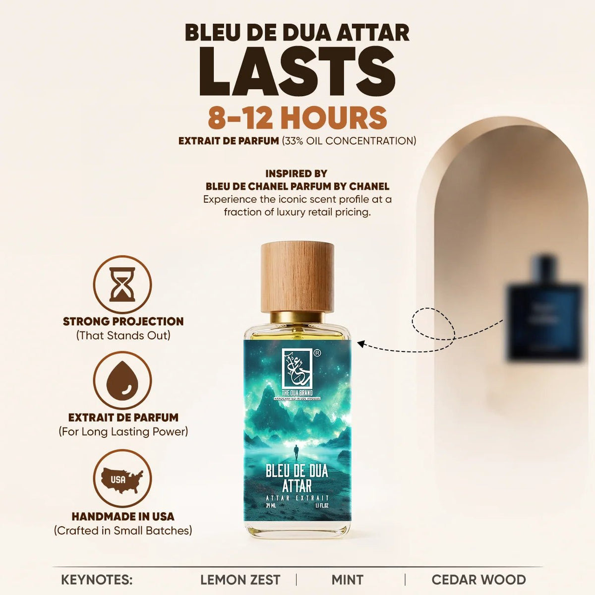 Dua Bleu de Dua Attar - FragranceGems