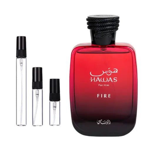 Rasasi Sample Service – parfum, detail