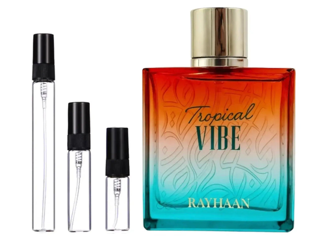 Rayhaan Sample Service – Eaux de Parfum, sfeerbeeld
