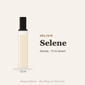 Velixir Selene sample – 10 ml decant in glazen sprayflesje